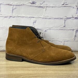 Thursday Scout Chukka Brown Lace Up Boots Men's Size 15 Suede Leather Ankle